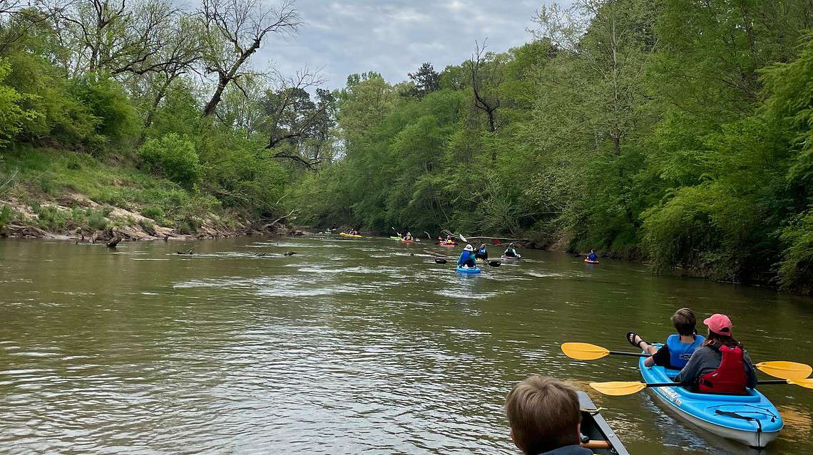 Summer On the South River at Arabia Mountain