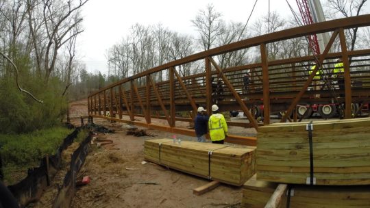 Keystone Bridge Connects 30 Miles of PATH Trails