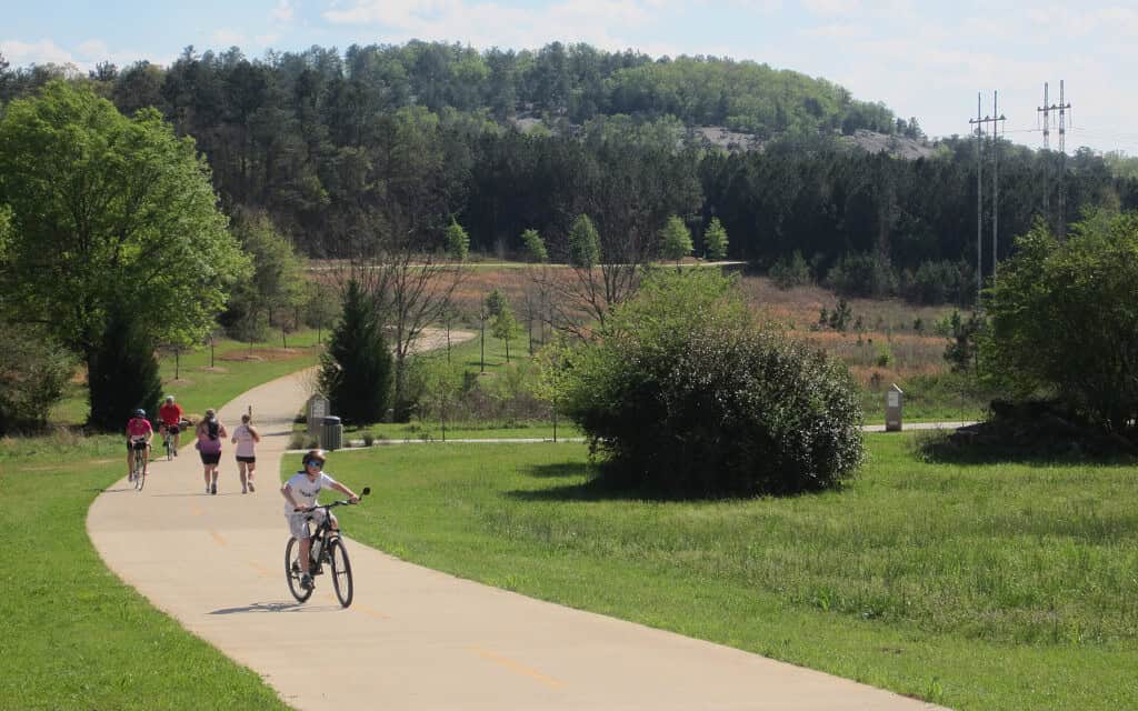 Best Bike Trails at Arabia Mountain in Georgia