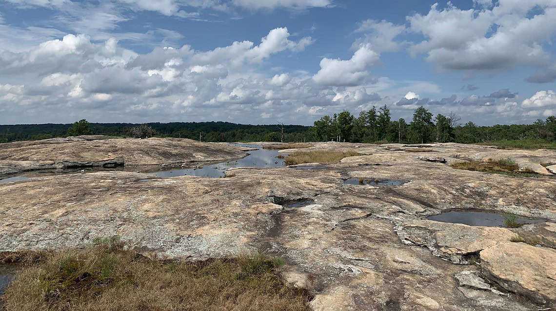 Parking at Arabia Mountain National Heritage Area