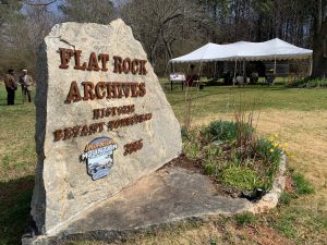 Flat Rock Archives Reopening