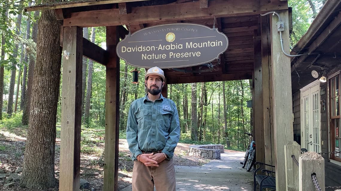 Ranger Robby Celebrates 10 Years at Arabia Mountain