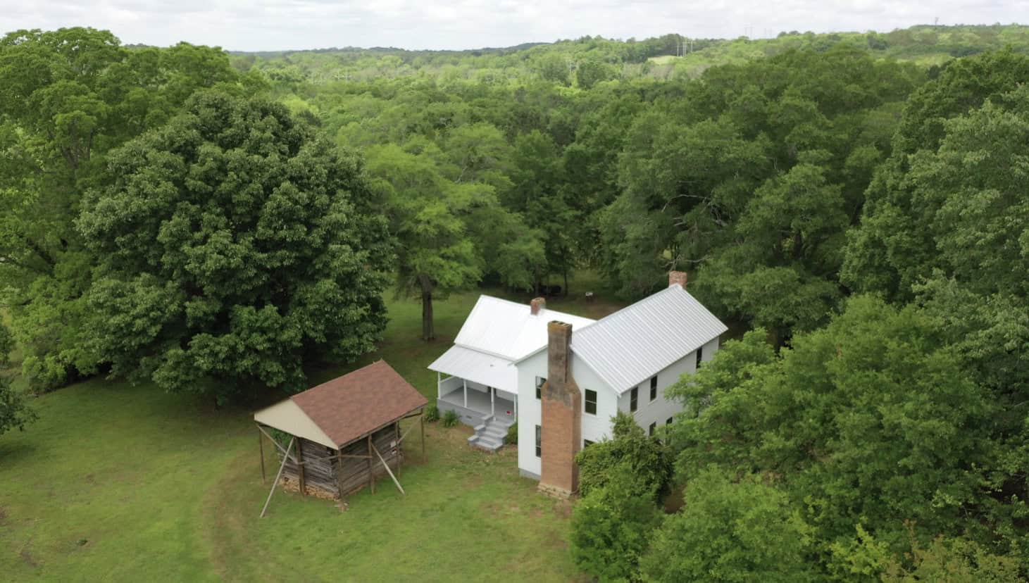Slave Quarters at the Lyon Farm Arabia Mountain
