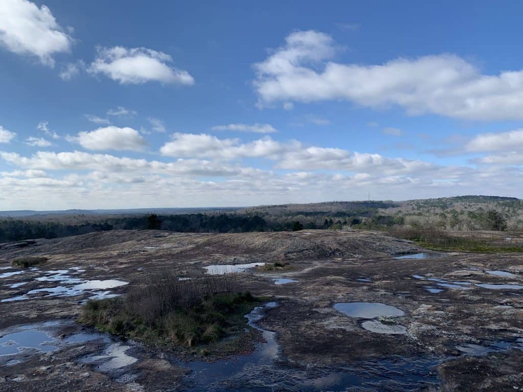 Parking at Arabia Mountain