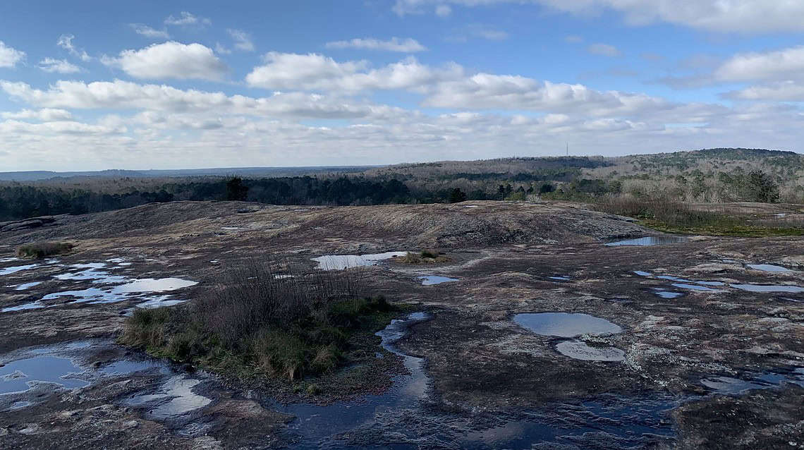 Parking at Arabia Mountain