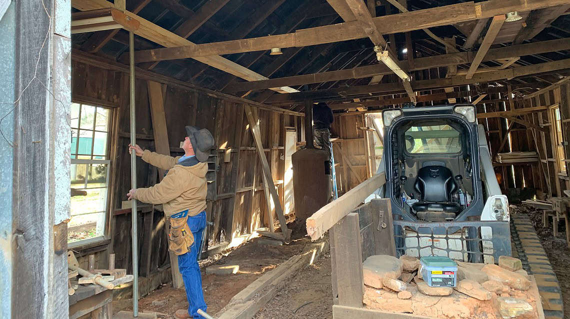 Preserving History: Construction Begins at the Lyon Farm