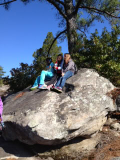 Students at Arabia Mountain 2